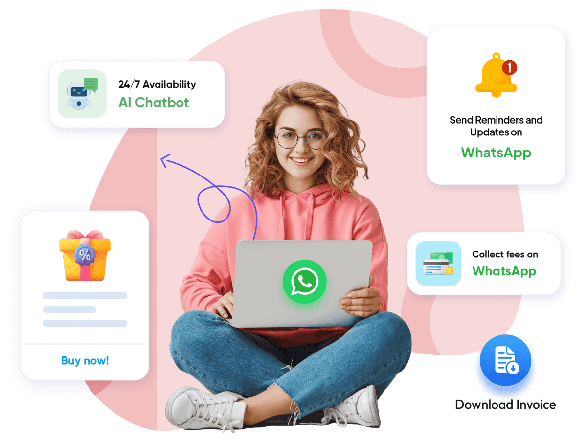 WhatsApp Business API features dashboard