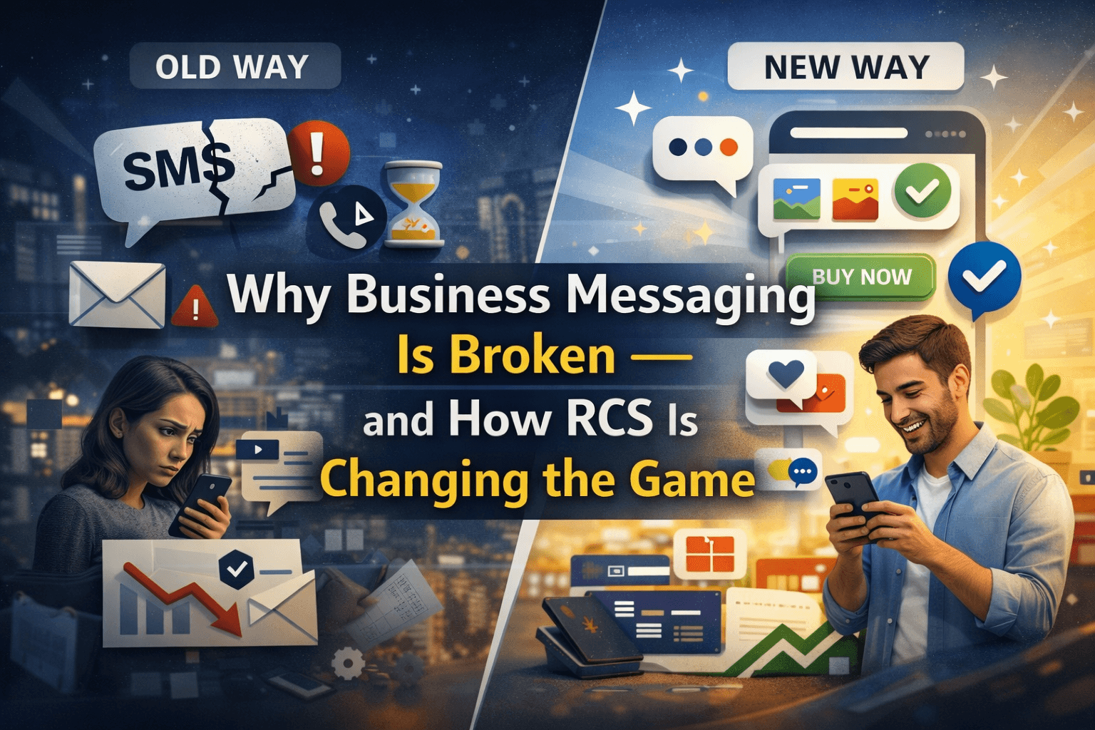 Why Business Messaging Is Broken—and How RCS Is Changing the Game Why Business Messaging Is Broken—and How RCS Is Changing the Game