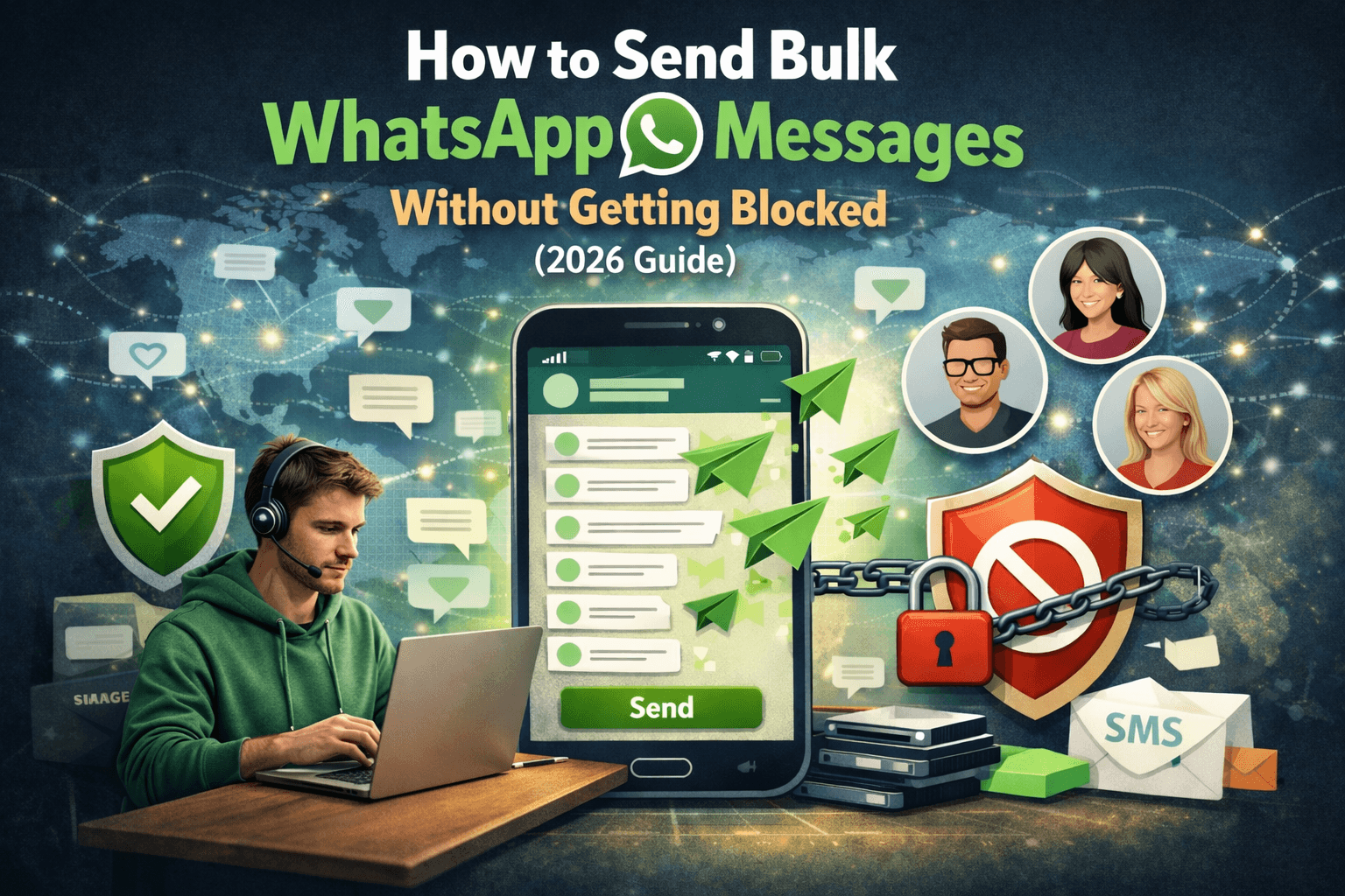 How to Send Bulk WhatsApp Messages Without Getting Blocked (2026 Guide) How to Send Bulk WhatsApp Messages Without Getting Blocked (2026 Guide)