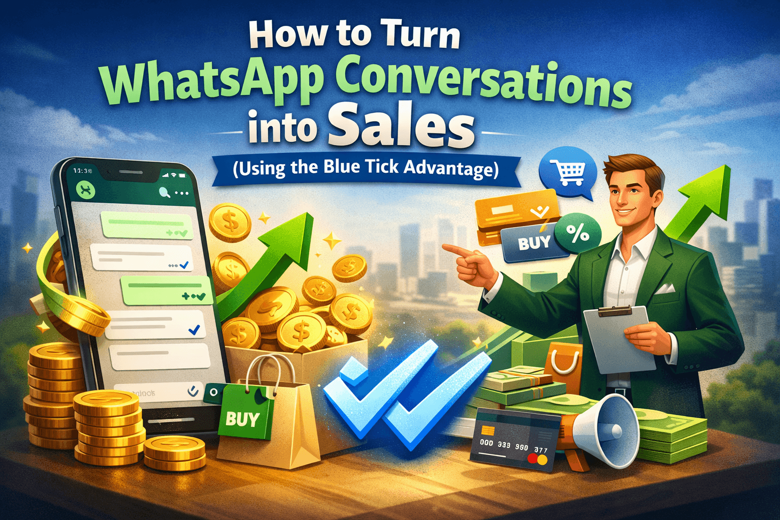 How to Turn WhatsApp Conversations into Sales (Using the Blue Tick Advantage) How to Turn WhatsApp Conversations into Sales (Using the Blue Tick Advantage)