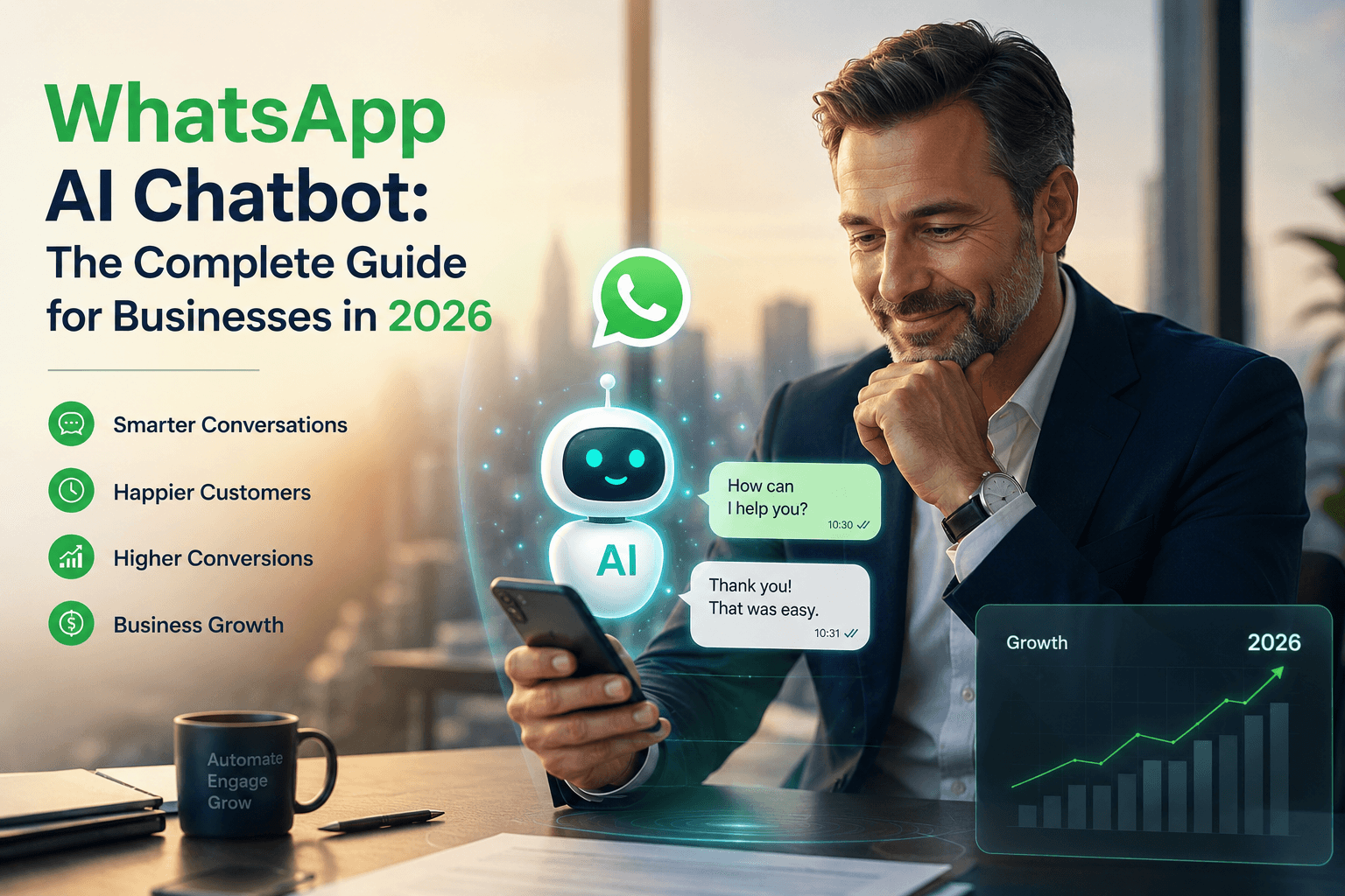 WhatsApp AI Chatbot: The Complete Guide for Businesses in 2026