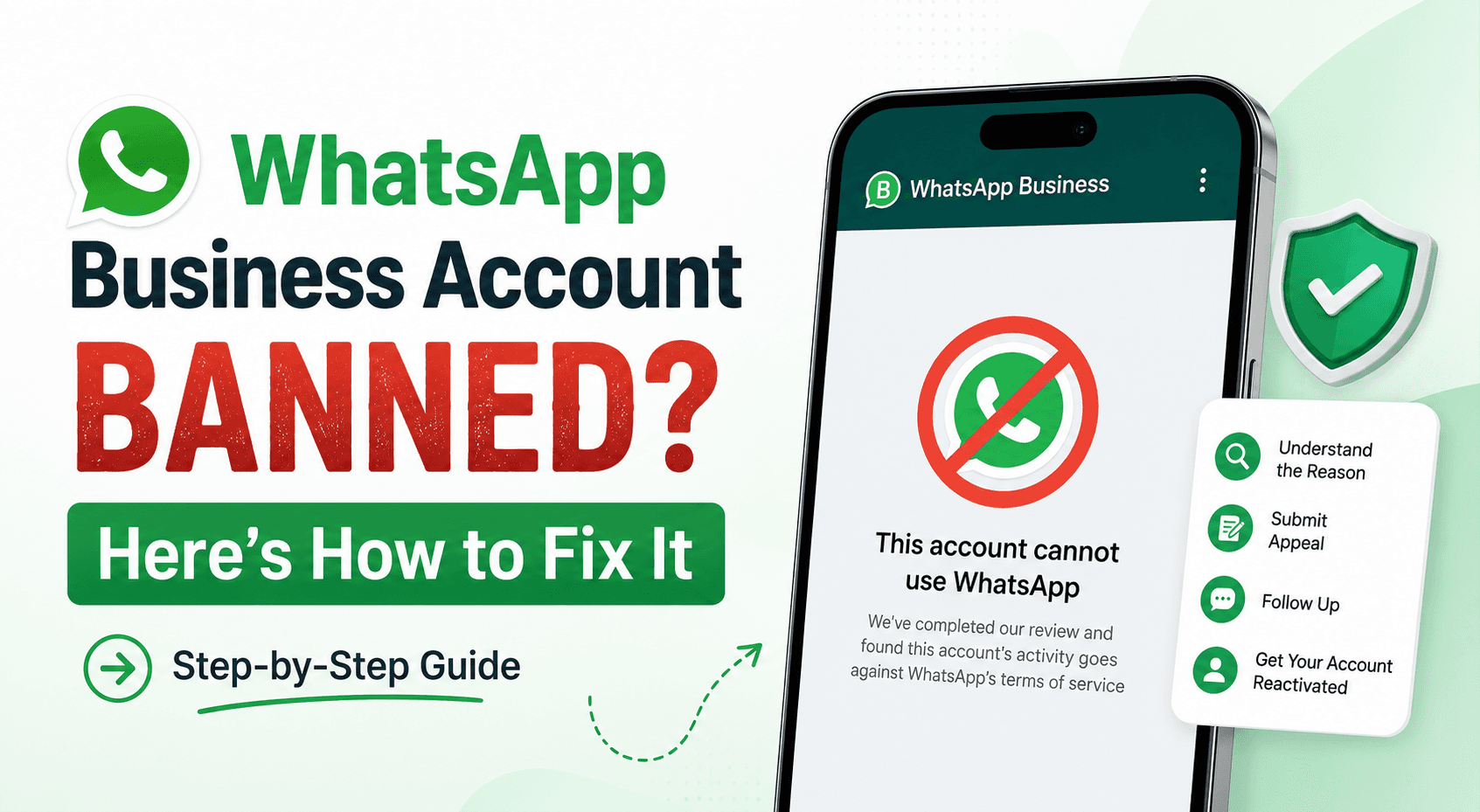 WhatsApp Business Account Banned? Here's How to Fix It (Step-by-Step Guide)