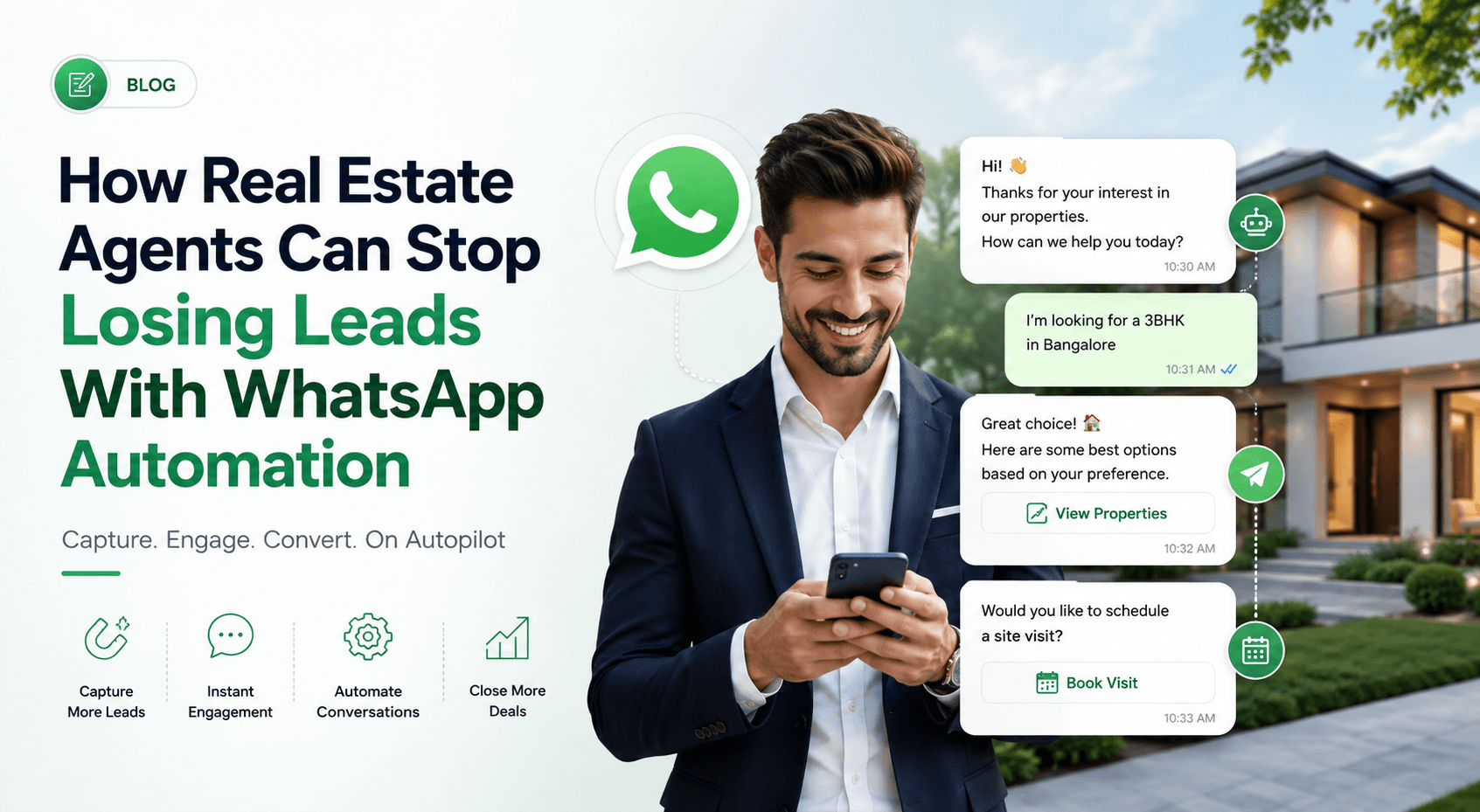 How Real Estate Agents Can Stop Losing Leads With WhatsApp Automation