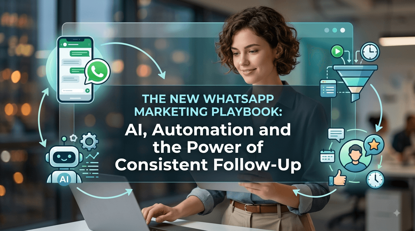 The New WhatsApp Marketing Playbook: AI, Automation and the Power of Consistent Follow-Up