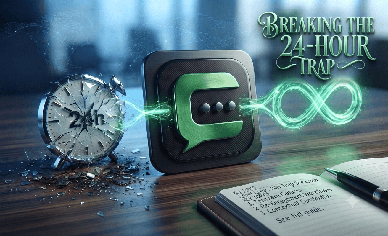 The 24-Hour Trap: How to Fix Broken Lead Chains When WhatsApp Templates Fail