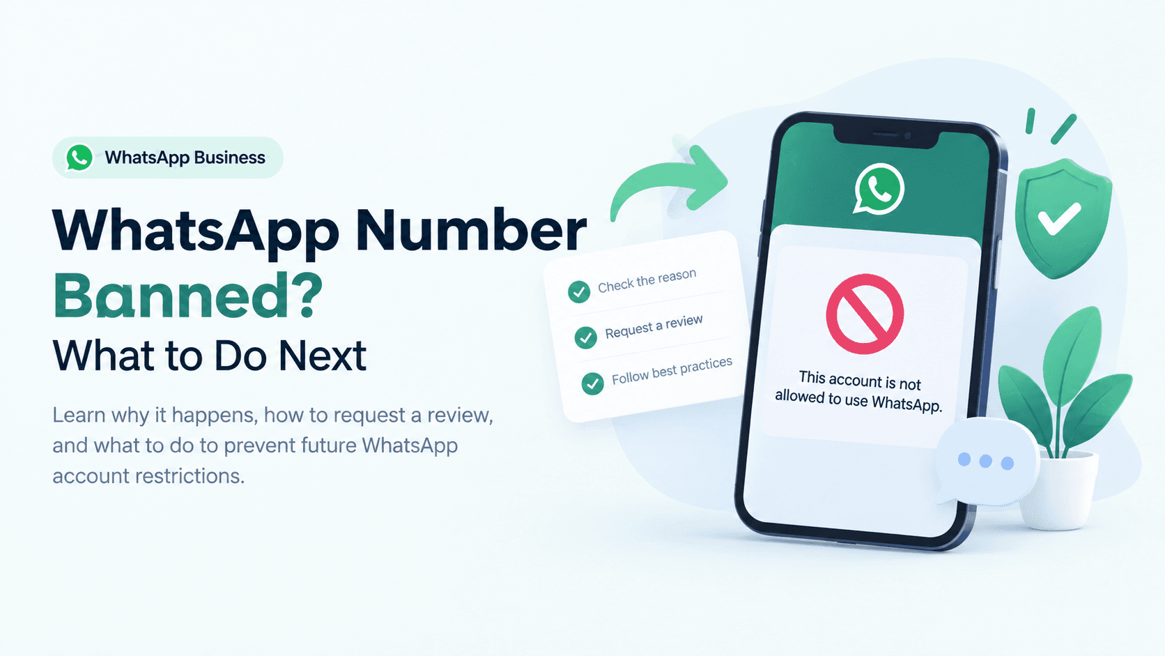 WhatsApp Number Banned: What to Do and How to Prevent It WhatsApp Number Banned: What to Do and How to Prevent It